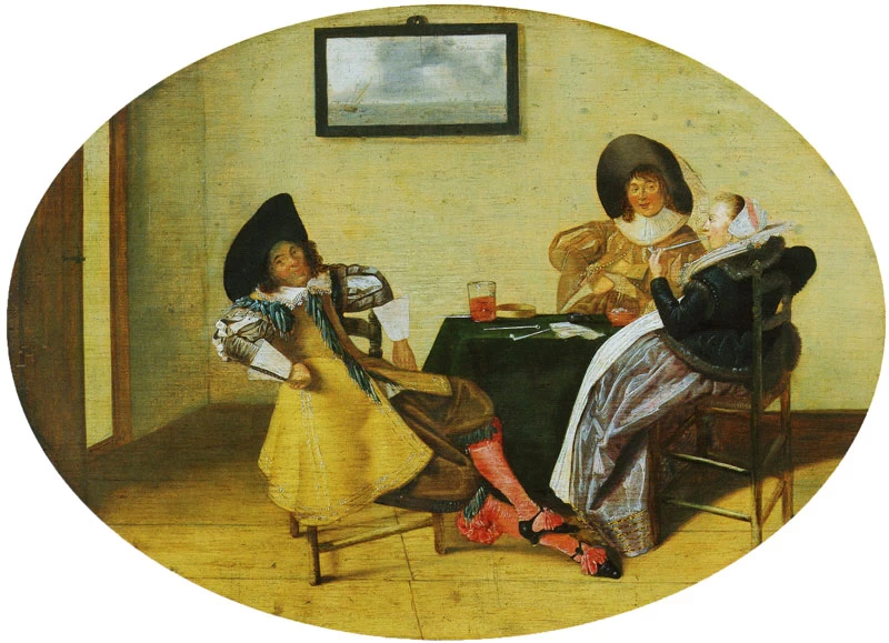 Allegra compagnia in interno - Netherlands Institute for Art History